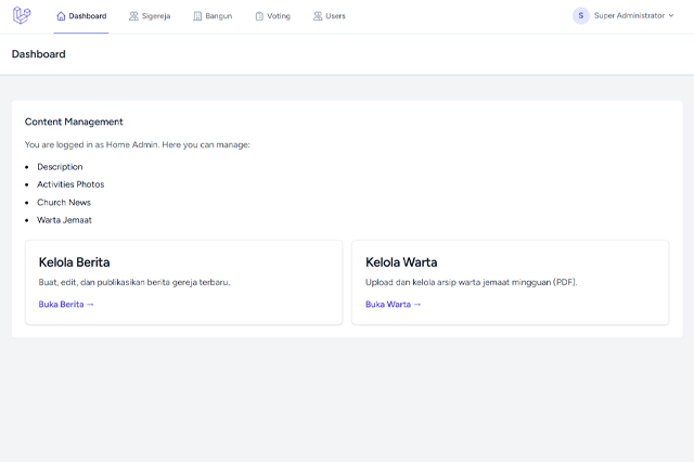 Church ERP Showcase 1
